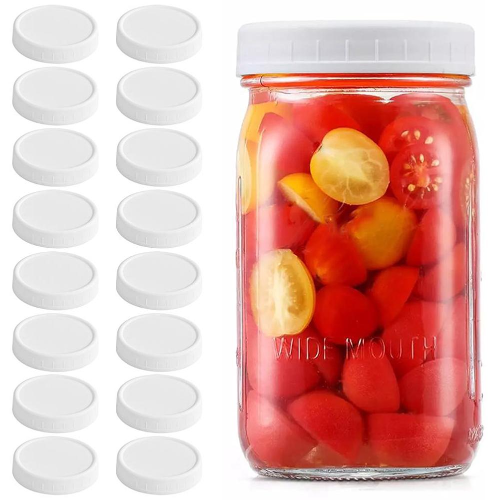 1/16個入り 再利用可能な86mmプラスチック製メイソンジ - Bean Hopper Lid のレビューと価格