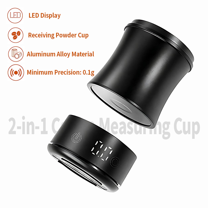 OANKR 58mm計量カップと0.1g高精度コーヒー計量ス - Bean Hopper Lid のレビューと価格